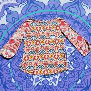 Lucky Brand Boho Blouse